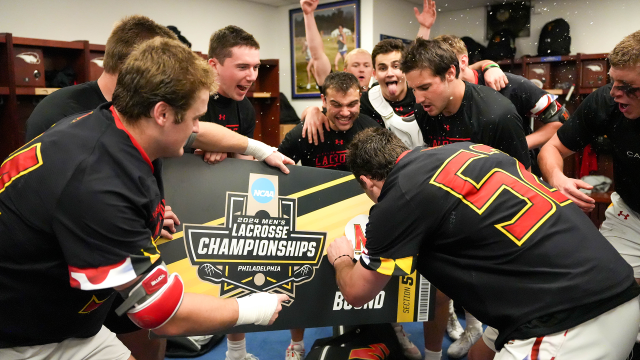 Maryland erased a four-goal deficit to move on to the NCAA semifinals.