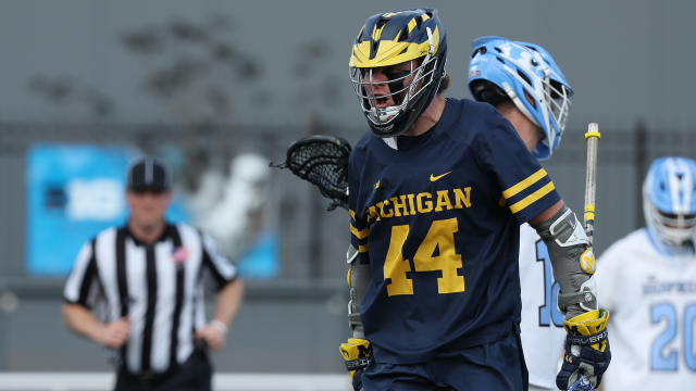 Michigan's Justin Tiernan.