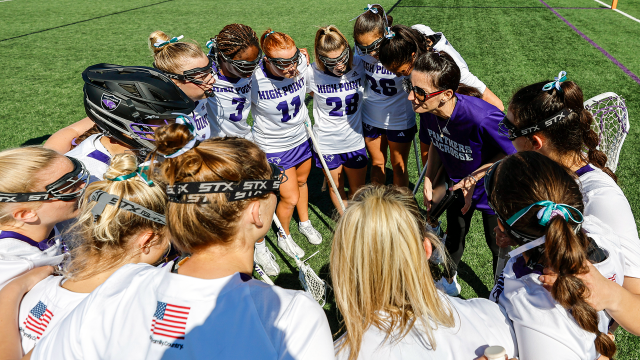 High Point women's lacrosse coach Lyndsey Boswell