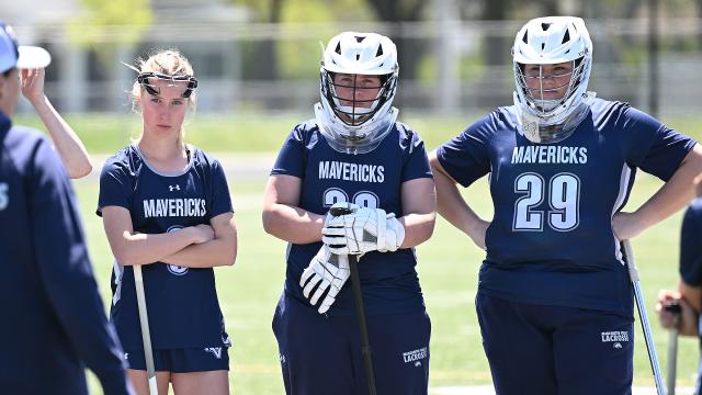 Manchester Valley (Md.) girls' lacrosse team sideline