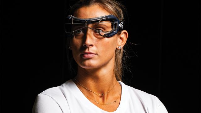 U.S. training team member's Anna Brandt