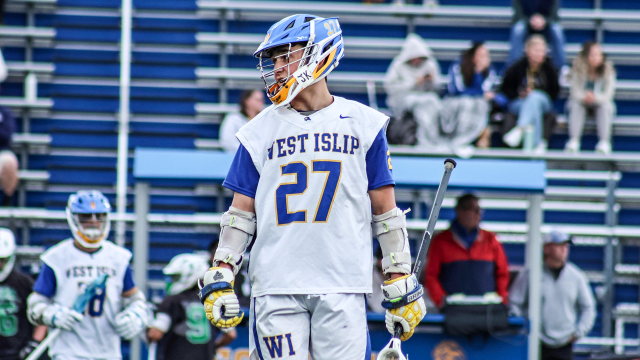 Derek Busking of West Islip (N.Y.) boys' lacrosse