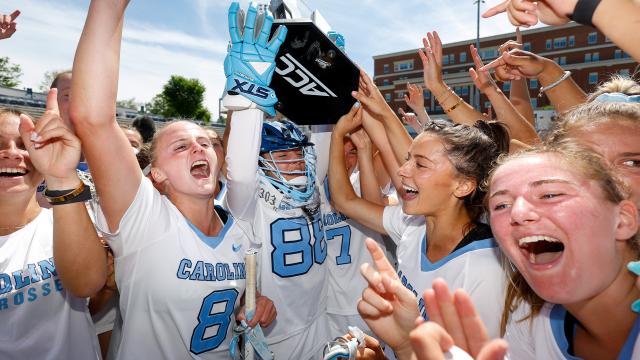 UNC championship celebration