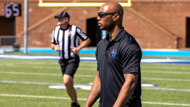 Former Hampton coach Chazz Woodson