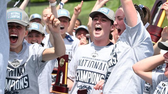 Middlebury championship celebration