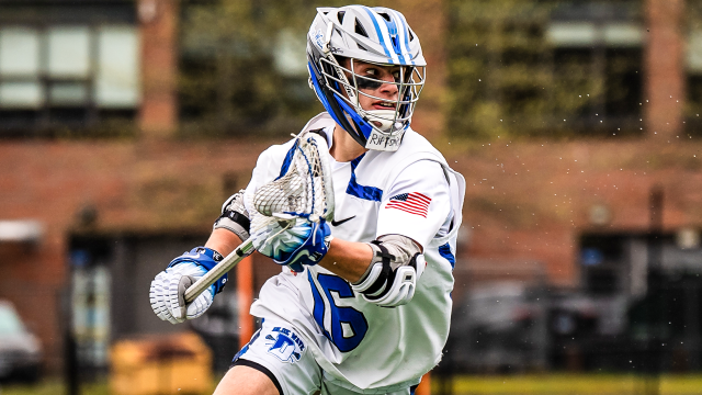 Darien (Conn.) boys' lacrosse player Wes Scallen