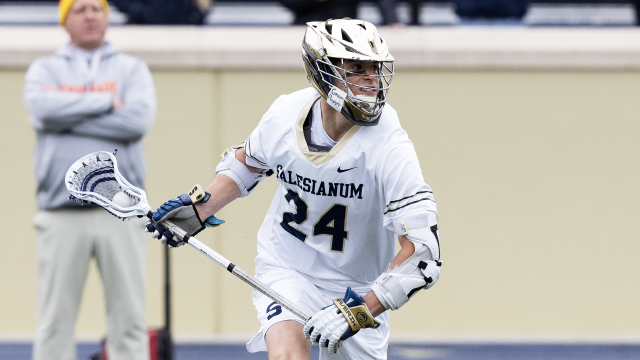 Salesianum (Del.) lacrosse player Luca Pompeii