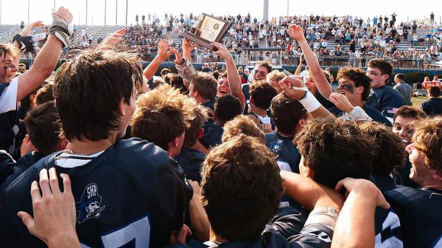 Seton Hall Prep celebration