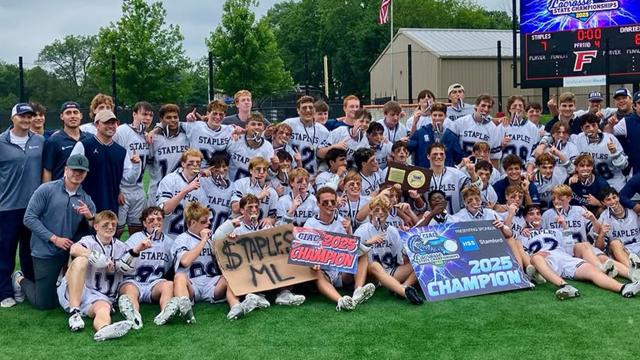 Staples (Conn.) celebrates its state title
