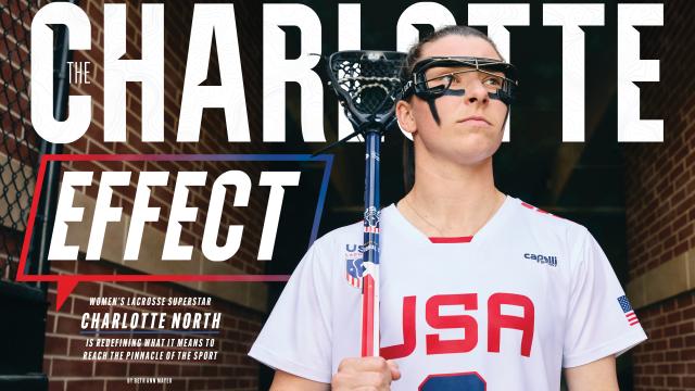 The Charlotte Effect magazine spread featuring U.S. Women's National Team athlete Charlotte North