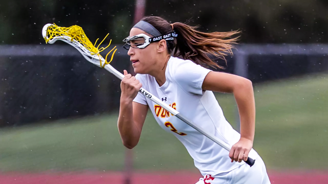 Defender Emma Garro of Cathedral Catholic (Calif.) girls' lacrosse