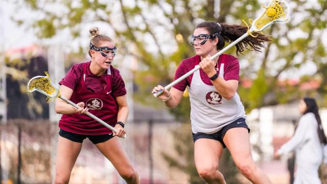 Florida State women's lacrosse practice