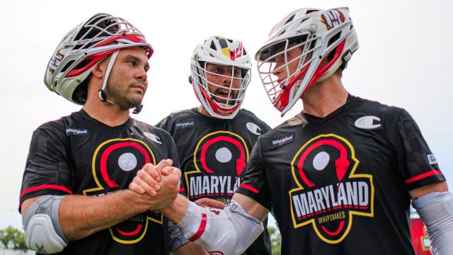 Joe Nardella, Levi Anderson and TJ Malone of the Whipsnakes