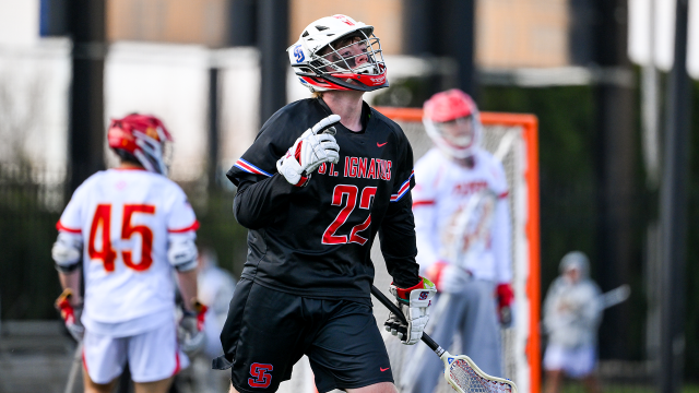 Stuart Gates of St. Ignatius (Calif.) boys' lacrosse