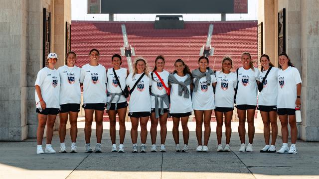 The U.S. Women's Sixes National Team in Los Angeles