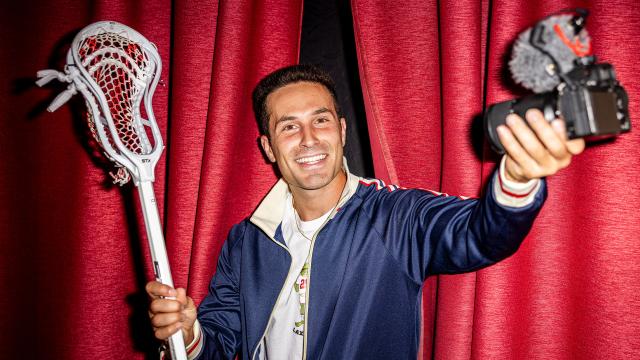 Lacrosse content creator Mitchell Pehlke