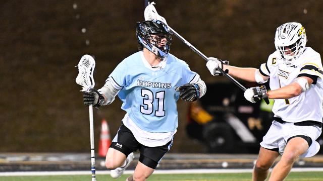 Johns Hopkins attackman Russell Melendez
