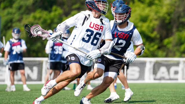 U.S. U20 players compete during the final stage of tryouts for the 2025 team