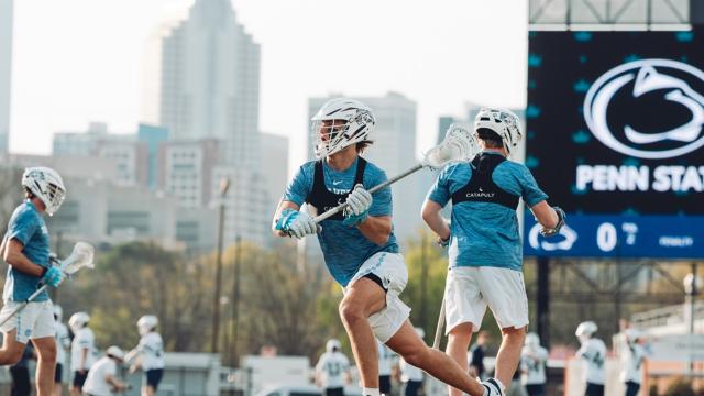 UNC warms up in Charlotte, N.C.