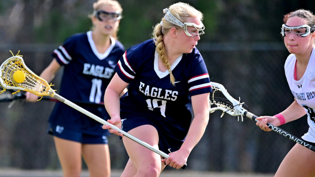 Episcopal Dallas (Texas) girls' lacrosse action photo
