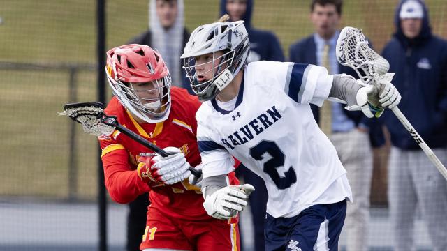 Danny Lucovich helped Malvern (Pa.) move closer to an outright Inter-Ac title.