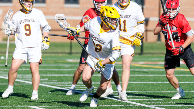 Brunswick (Conn.) vs. Lawrenceville (N.J.) in high school boys' lacrosse
