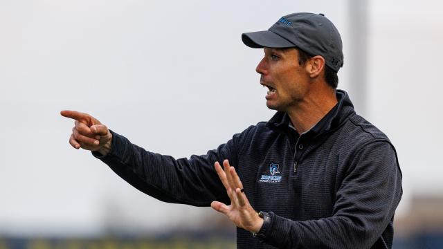 Hopkins head coach Tim McCormack