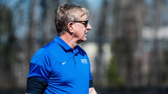 Duke head coach John Danowski