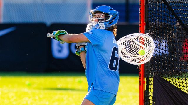 Charging goalie Madison Doucette