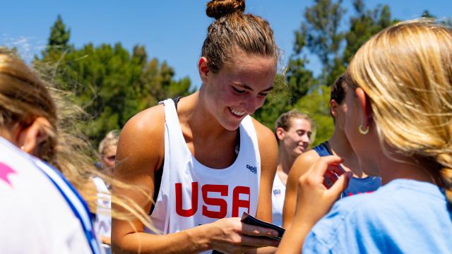 USA's Eliza Osburn