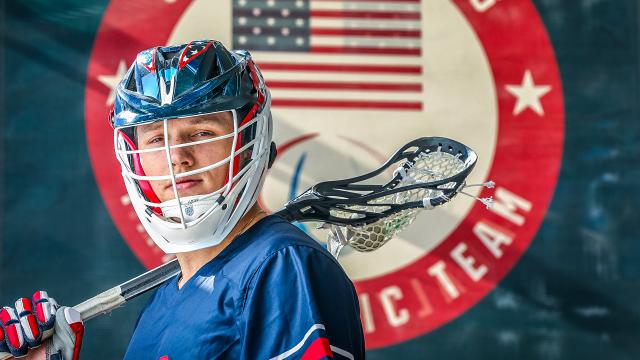 U.S. Men's National Team athlete Danny Logan at the United States Olympic and Paralympic Training Center in Colorado Springs, Colo.