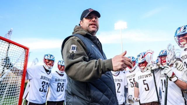 Mike Daly as head coach at Brown in 2024
