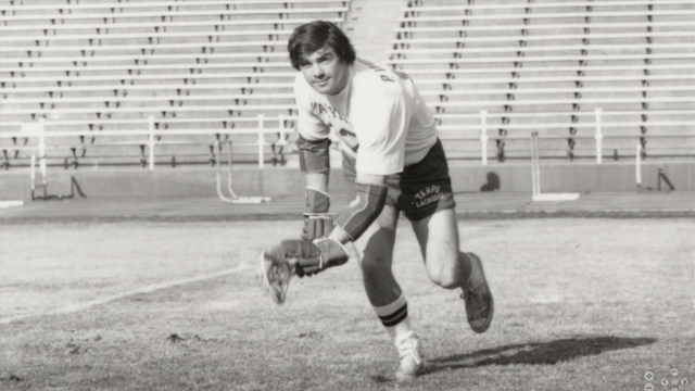 Peter Worstell, University of Maryland men's lacrosse, March 1980