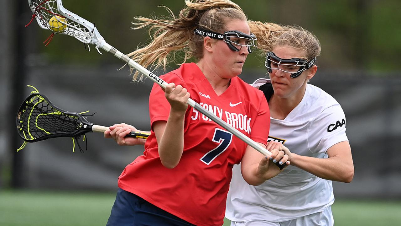 Jolie Creo had eight assists in Stony Brook's win over Towson.
