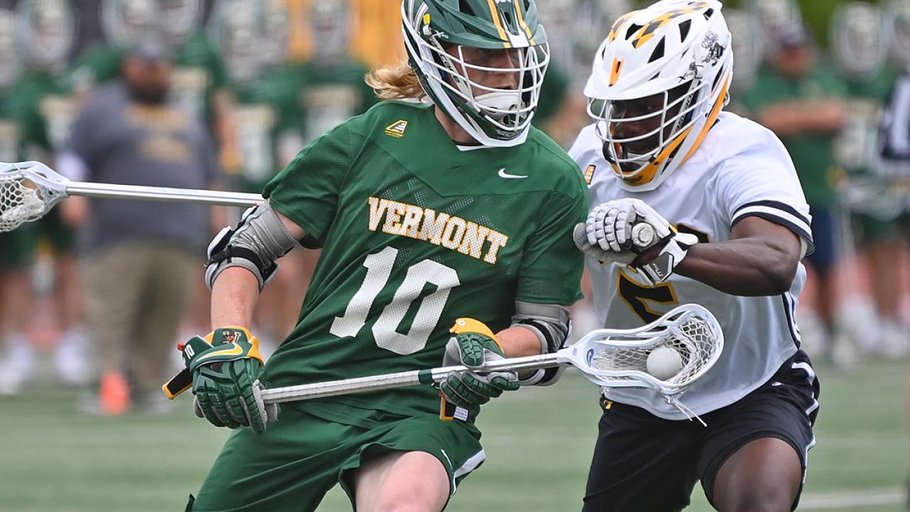 David Closterman had two goals and three assists as Vermont beat UMBC 11-7 on Saturday. The Catamounts have won seven straight entering the America East playoffs.