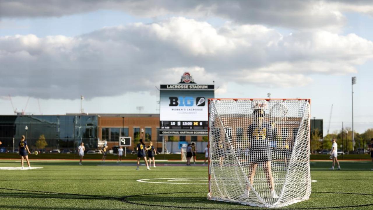 Northwestern vs. Michigan women's lacrosse.