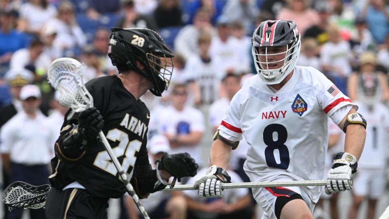 Paul Johnson had one goal and one assist in Saturday's 11-6 win over Navy.