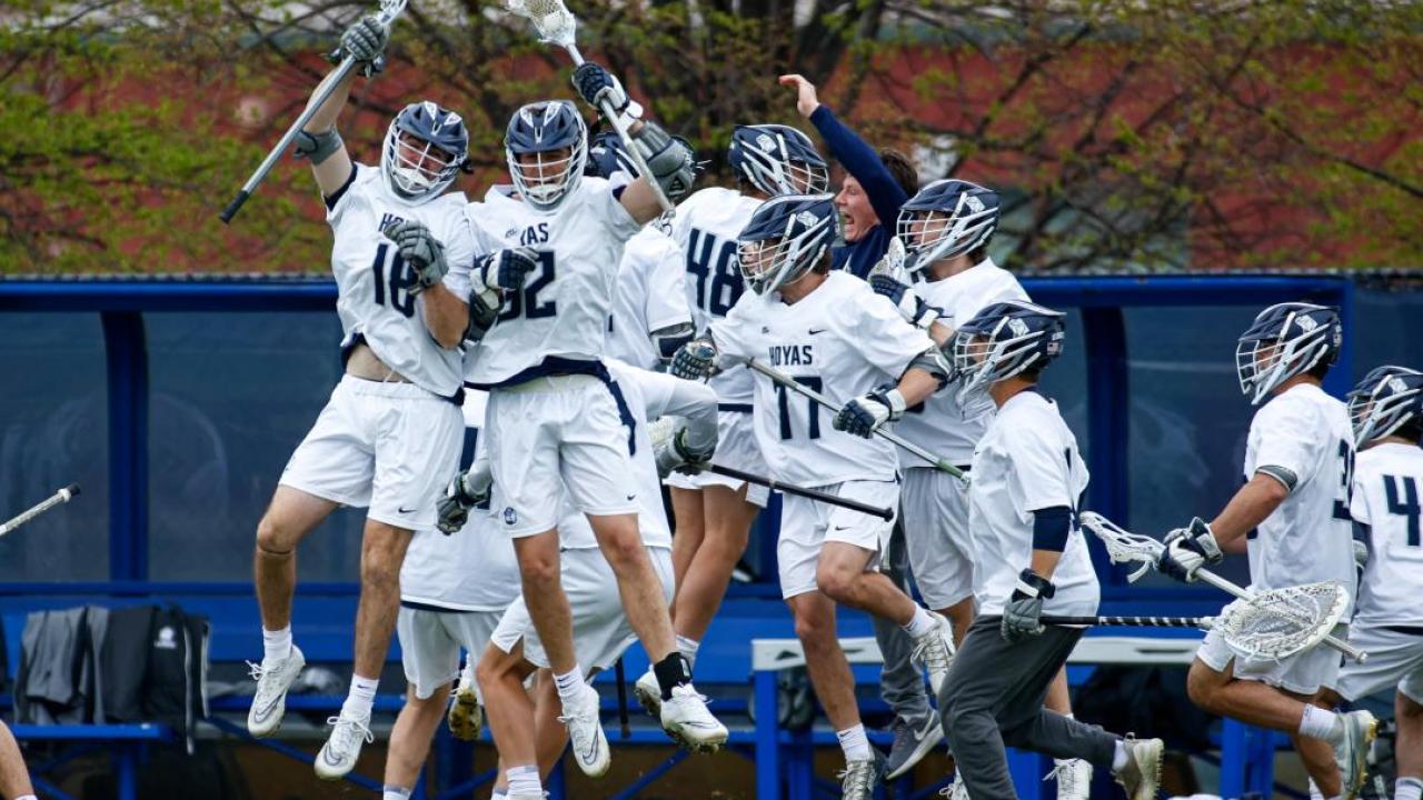 Georgetown recovered from an 0-3 start to win the Big East and finish the season at No. 6.