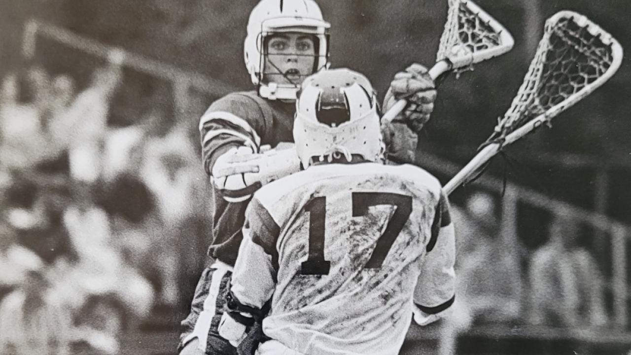 Bob Shaw led Cornell to the first NCAA lacrosse championship in 1971.