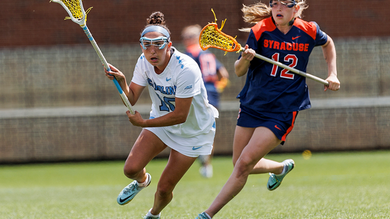 Alyssa Long and North Carolina take on Katie Goodale and Syracuse in the ACC semifinals Friday.