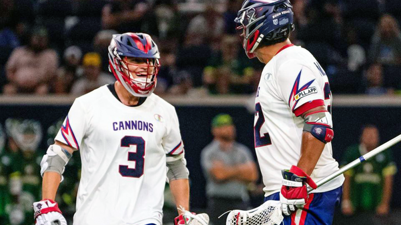 Cannons teammates Chris Aslanian (3) and Asher Nolting both will suit up for the U.S. team against Canada and Penn State at the USA Lacrosse Fall Classic.