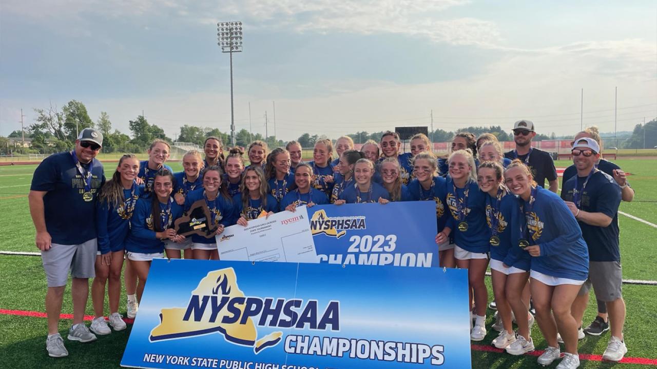 Bayport-Blue Point (N.Y.) won its first-ever state title.