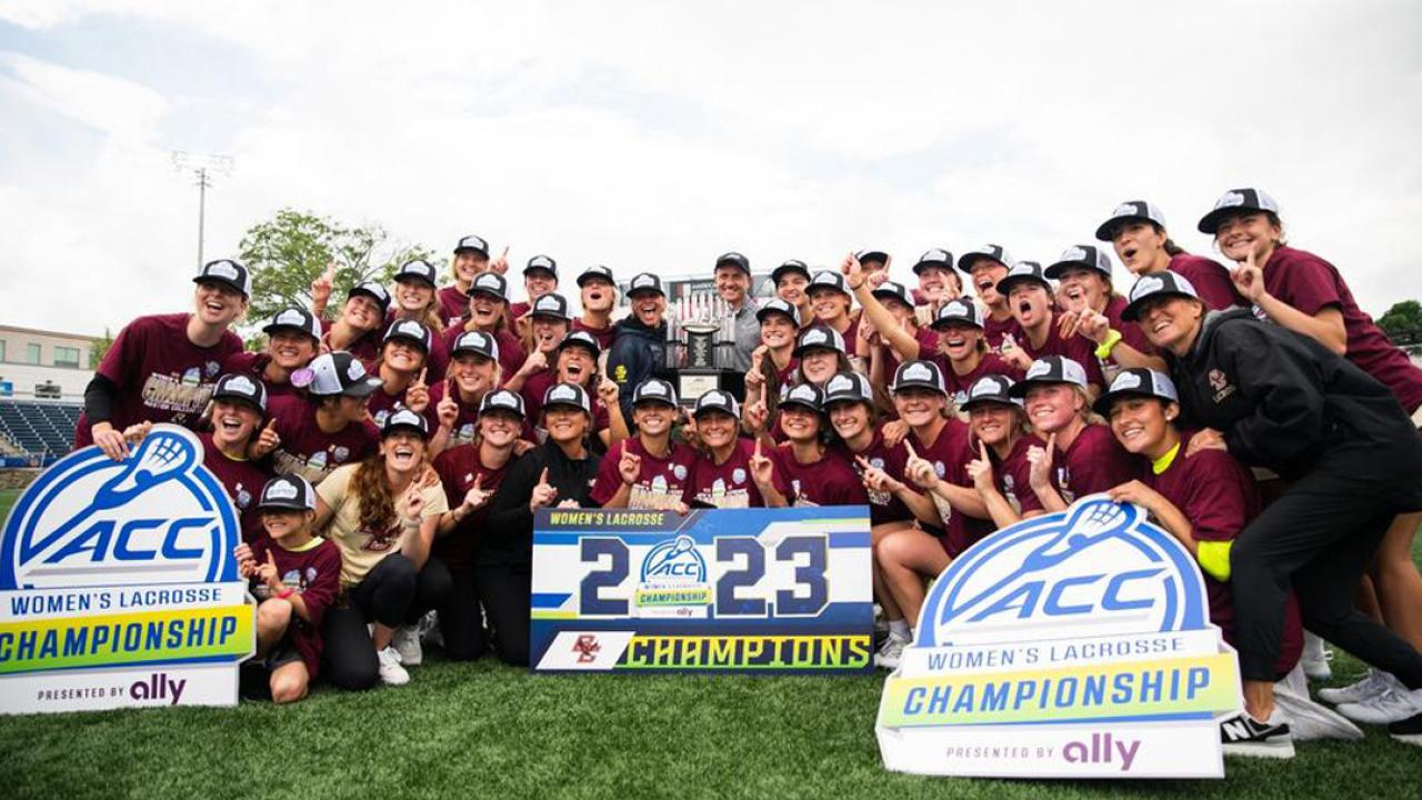 Boston College won its first-ever ACC tournament championship on Sunday.