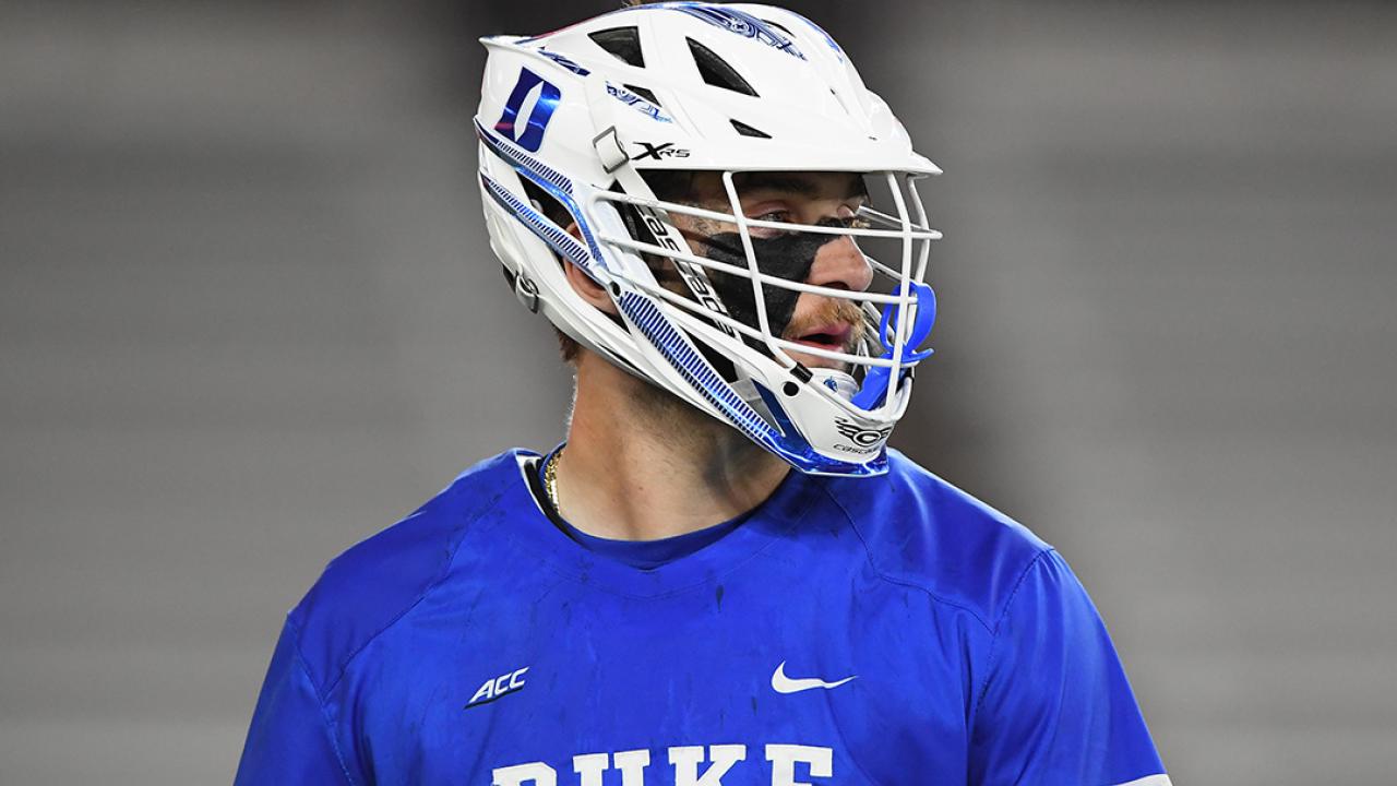 Brennan O’Neill had six goals and three assists in a 16-14 win over Virginia.