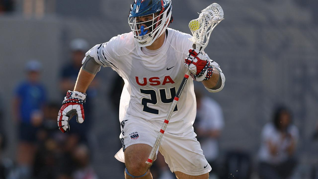Brennan O'Neill, MVP of the 2023 World Lacrosse Men's Championship, is one of 22 on the ballot for The World Games Athlete of the Year.