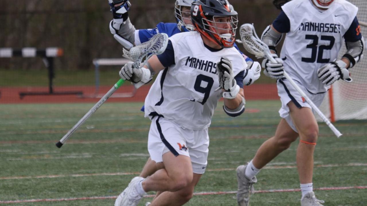 Cal Girard, a Duke commit, is winning 83 percent of his faceoffs this season.