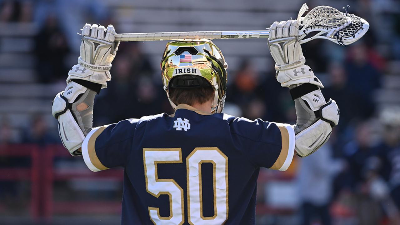 Chris Kavanagh and Notre Dame take on Duke on Saturday in what's shaping up to be the game of the year.