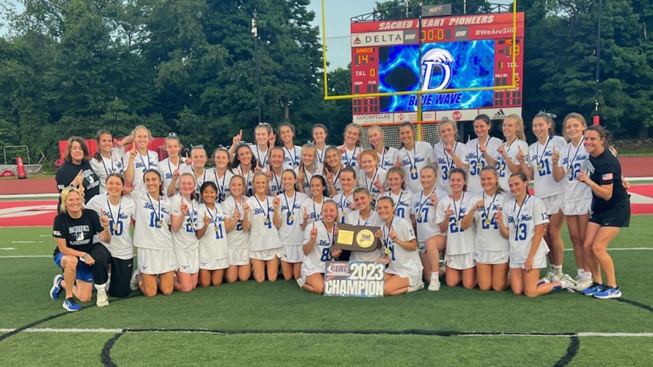 Darien (Conn.) finished its first-ever undefeated season.