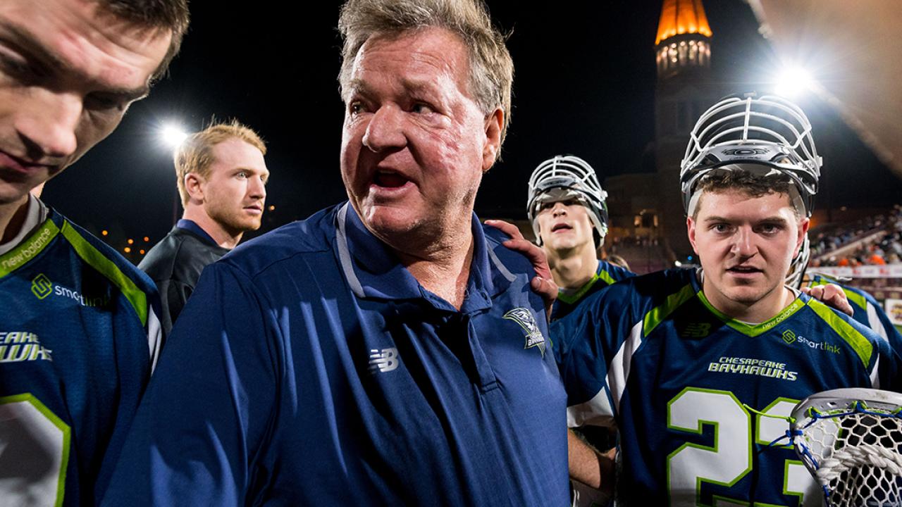 Dave Cottle was part of four MLL titles with the Chesapeake Bayhawks.