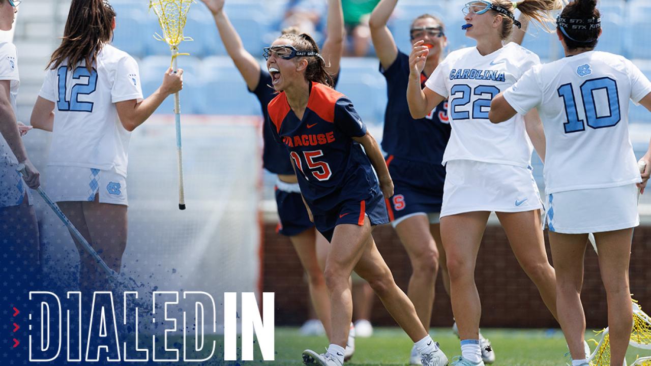 No. 1 Syracuse snapped North Carolina's 41-game home winning streak with a victory in Chapel Hill on Saturday. Photo by Peyton Williams